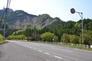 千枚田・通り峠入口バス停からの風景