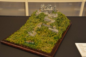 お城のジオラマ-高取城 その一