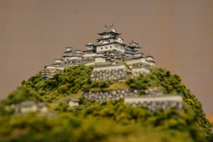 お城のジオラマ-高取城 その二