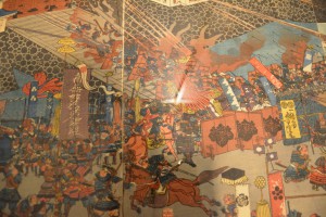 城郭の浮世絵展-名将諸国を征伐之図 その二