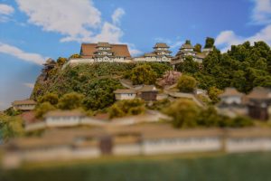 お城のジオラマ-仙台城 その一